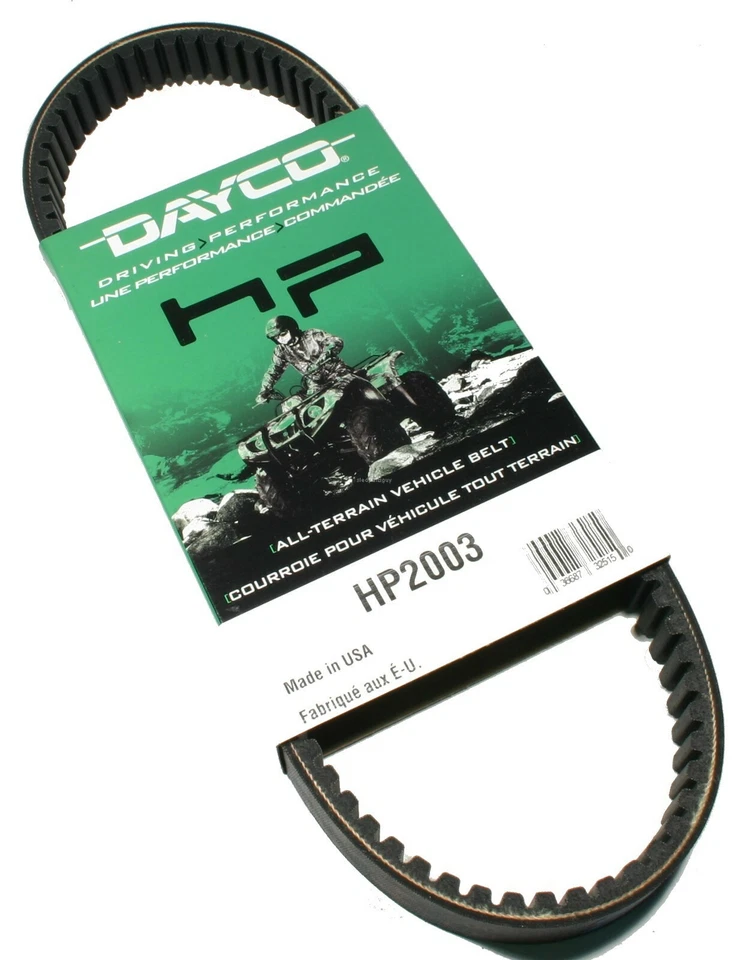 Polaris Ranger 2x4 & 4x4, 2002-2003, Dayco HP2003 Performance Drive Belt - Image 1 of 1