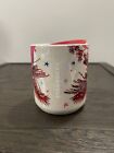 NEW Starbucks Holiday 2023 Ceramic Double Walled Roses & Pincones 8oz Tumbler