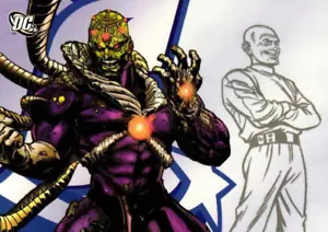 Scheda Renon Brainiac 2007 DC Comics - Foto 1 di 4