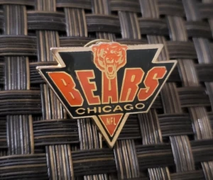 PIN COLECCIONABLE DE COLECCIÓN 1992 NFL CHICAGO BEARS LOGOTIPO DEL EQUIPO DE FÚTBOL CHICAGO BEARS ¡RARO CUANTÍA! - Imagen 1 de 2