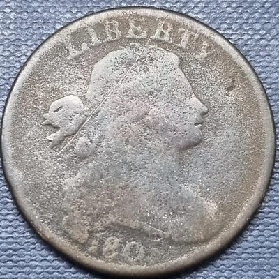 Busto drapeado 1805 centavo grande 1c circulado #83443 - Imagem 1 de 2