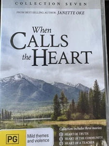 WHEN CALLS THE HEART Collection Seven DVD 3 Discs Reg ALL Janet Oke VGC - Picture 1 of 4