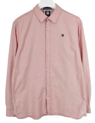 Camisa G-STAR Correct James Para Hombre 2XL Con Botones Cuello Extendido Estampado Foto 1 de 4