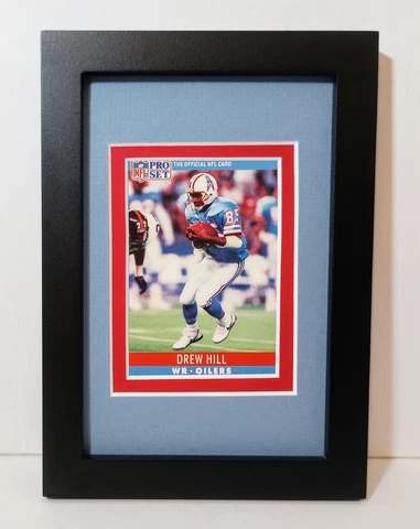 Drew Hill Houston Oilers Display Custom Framed NFL Football Card Plaque Cover