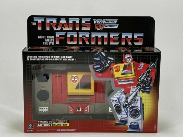 Hasbro Transformers G1 Autobot Blaster Action Figure