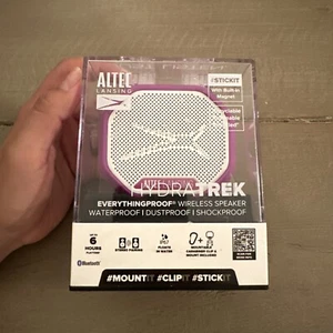 Altec Lansing HYDRATREK 2.0 Bluetooth Speaker Wireless Waterproof Floats Purple - Picture 1 of 6