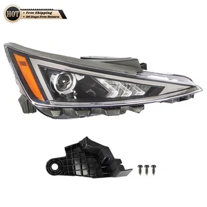 Silscvtt Black Headlight Headlamp For Hyundai Elantra 2019 2020 Projector Right - Picture 1 of 17