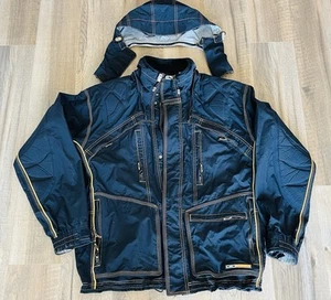 Oakley Software Archive Ski Jacket CRAZY RARE Men's Size M Black - Picture 1 of 20