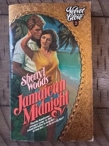 Rare JAMAICAN MIDNIGHT by Sherryl Woods VGC pb 1985 1st MUST SEE! - Picture 1 of 4
