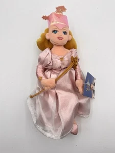 NWT 1998 “Glinda Good Witch” Wizard Of Oz Bean Bag Plush Warner Bros Studio Stor - Picture 1 of 6