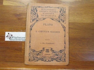 Convivium Phaedrus Platon und Carl Friedrich Hermann : - Imagen 1 de 1