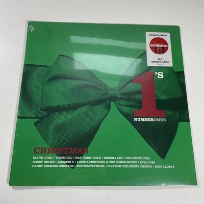 New SEALED Christmas Number 1's Target Exclusive, Opaque White Vinyl Record MINT - Image 1 of 2