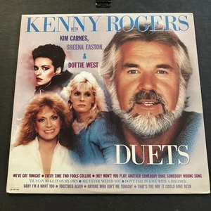 Kenny Rogers Duets LO551154 Kim Carnes, Sheena Easton & Dottie West LP vinyl - Picture 1 of 3