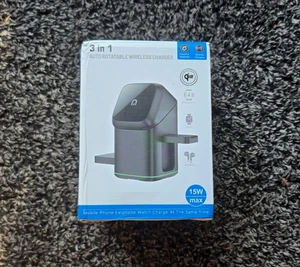 3-in-1 Wireless Charger-Wireless Multi-Device Charging Touch Pop-Up Charging - Picture 1 of 10