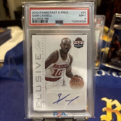 2012-13 Panini Past & Present - Elusive Ink Sam Cassell #25 (AU) - Image 1 of 2