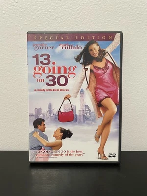 13 Going On 30 DVD Special Edition Jennifer Garner Mark Ruffalo Romance 2004 - Image 1 of 4