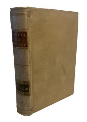 1803 Corrispondenza Tra Giulia Ed Ovidio Parte Prima Vienna Fine Binding ITALIAN - Image 1 of 4