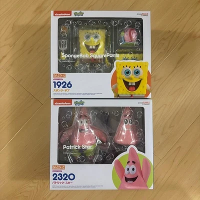 Nendoroid SpongeBob Schwammkopf & Patrick Star Figuren Set Neu Versiegelt - Bild 1 von 4