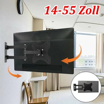 14-55 Zoll TV Wandhalterung Wandhalter LCD LED Fernseher schwenkbar neigbar - Bild 1 von 4