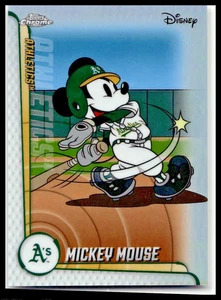 2025 Topps Chrome Disney #MLBH-1 Mickey Mouse MLB Home Jersey - Bild 1 von 2