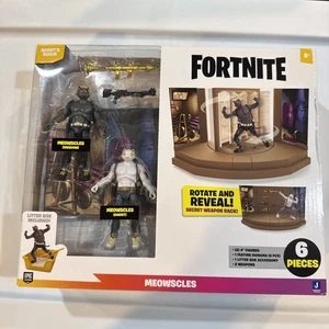 Fortnite Agent’s Room Meowscles Shadow & Ghost 6 piezas RARO - Imagen 1 de 3