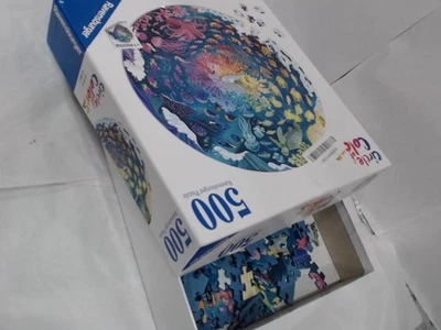 As Is/For Parts - Ravensburger Circle of Colors: Ocean Round Jigsaw Puzzle,500pc - Image 1 of 3