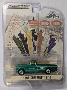 1969 Chevrolet C-10 Indianapolis 500 Green Machine Pickup Truck 1:64 Diecast 69 - Picture 1 of 2