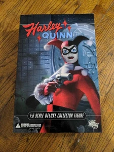 Figura de coleccionista Harley Quinn DC Direct escala 1:6 13" de lujo nueva en caja nunca abierta. - Imagen 1 de 5