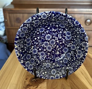 Queen's Calico Blue Floral Malaysia 6 1/8” Cereal - Picture 1 of 7