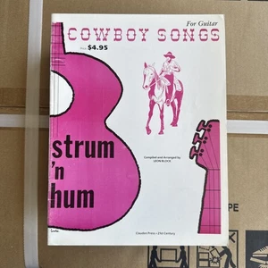 Leon Block Cowboy Songs für die Konzertgitarre seltenes Buch - Bild 1 von 2