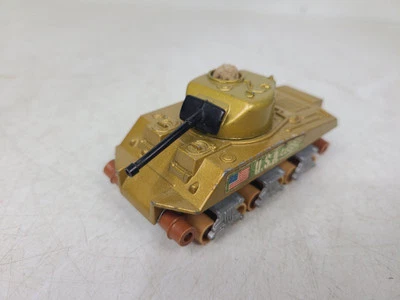 MATCHBOX Battle Kings Sherman Tank K-101 VTG 1974 Lesney Productions & Co. - Image 1 of 4