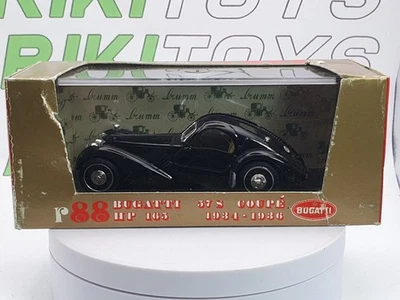 Bugatti 57 S Coupè Brumm 1/43 Nero 1934 - Immagine 1 di 3