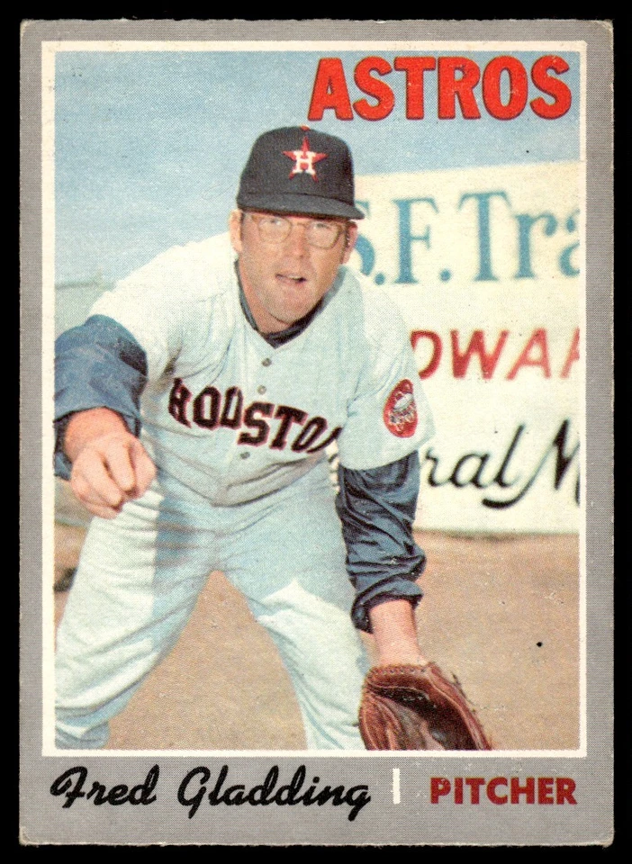 1970 O-Pee-Chee Fred Gladding Houston Astros #208 - Image 1 of 2