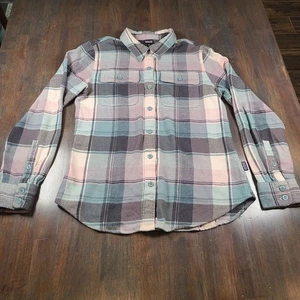 Patagonia Hemd Damen XS Langarm Flanell kariert mehrfarbig gestreift  - Bild 1 von 11