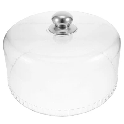 Soporte para Pasteles con Cúpula Plato para Pasteles Redondo Pastelería Exhibición Servidor Postre Transparente Foto 1 de 4