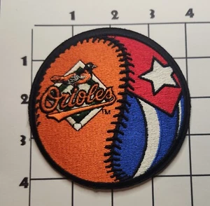 Baltimore Orioles 4" Iron On Embroidered Patch - Picture 1 of 1