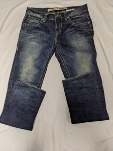 Herren Tailored by Buckaroo gerades Bein bestickt Jeans Maße 37x34,5 - Bild 1 von 13