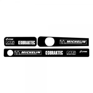 MONTESA TRIALS BIKE JITSIE SWING ARM STICKER SET BLACK. 2000-PRESENT. 315 & 4RT! - Picture 1 of 1