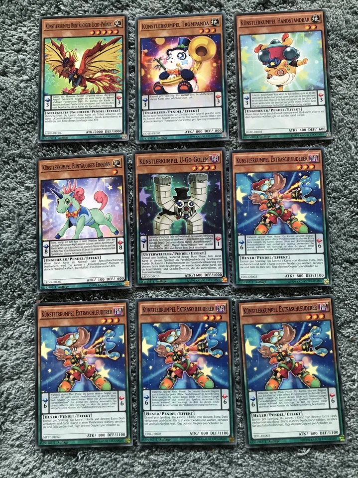 Künstlerkumpel 9 commons 1. Auflage TDIL-DE003 LEDD-DEC06 COTD-DE095 TOP - Bild 1 von 1