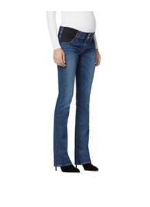 Women's Hudson Beth Baby Bootcut Maternity Jeans in Rhythm Rain Size 26 - Picture 1 of 10