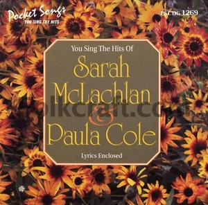 SARAH McLACHLAN & PAULA COLE Pocket Songs KARAOKE EXCELLENT CONDITION CD - Picture 1 of 1