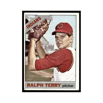 1966 Topps Ralph Terry Indians #109 - Image 1 of 3