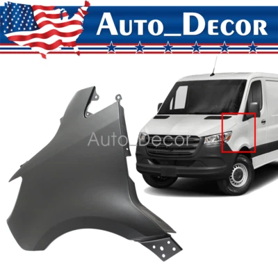 Front Driver Fender For 2019-2022 Mercedes Benz Sprinter 1500 2500 Primed Steel - Image 1 of 4