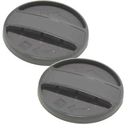 2x KÄRCHER Verschlusskappe für Kehrmaschine 5.034-236.0/S4 S6 Twin Kappe