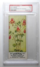1924 V20 Cowan Co. Wild Flowers of Canada #19 Columbine PSA 5
