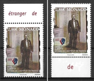 Monaco Mi.Nr. 3567** (2022) postfrisch/Fürst Albert I. im Institut de France - Bild 1 von 3
