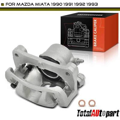Pinza de freno delantera izquierda nueva con soporte para Mazda Miata 1990 1991 1992 1993 Foto 1 de 4