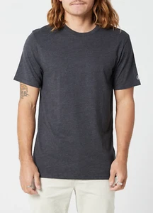 VOLCOM STONE SOLID SHORT SLEEVE TEE Charcoal T-shirt - Picture 1 of 2