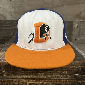 Gorra ajustada Durham Bulls New Era talla 7 gorra de béisbol de ligas menores 59Fifty - Imagen 1 de 7
