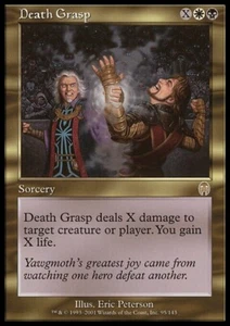 Death Grasp SP Apocalypse MTG Magic the Gathering Gold English Card - Picture 1 of 1